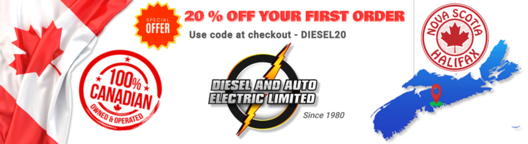 20 off first order nova scotia auto parts halifax canadian local business